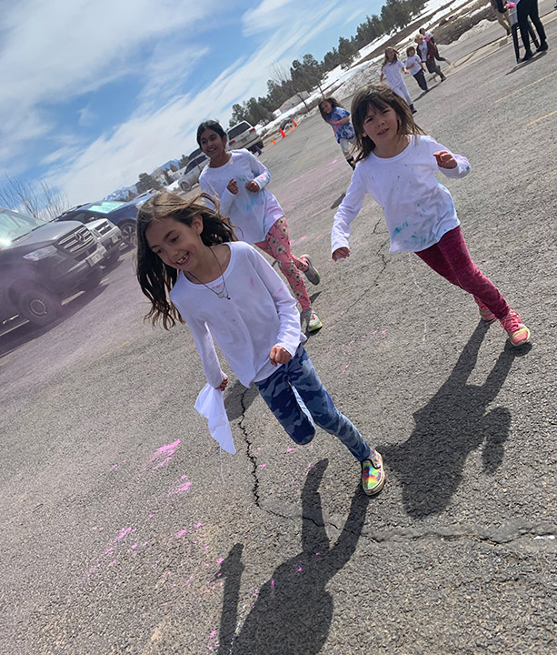 In photos: Students participate in second annual Color Fun Run – Jagwire