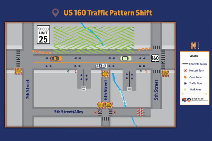 TRAFFIC ALERT: US 160 McCabe Creek Culvert Replacement Project