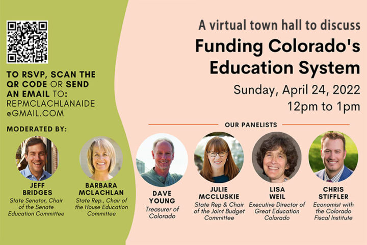 A Virtual Town Hall on Funding Colorado’s Education System