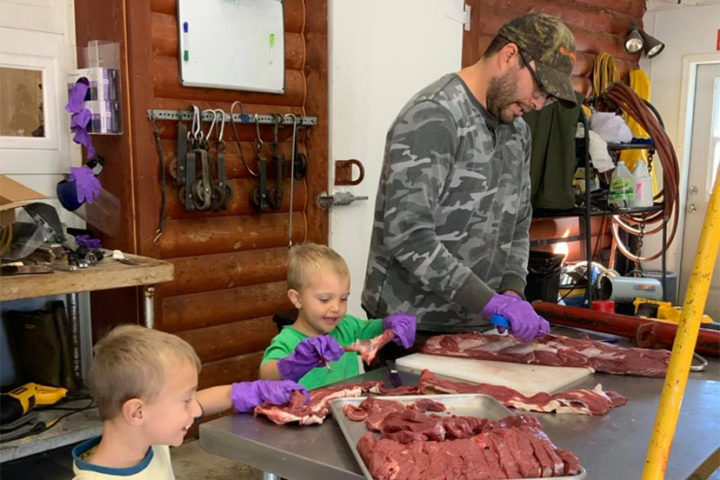 LOCAL FOOD HEROES:  Kraig and Lindsay Candelaria of Cole’s Meat Processing