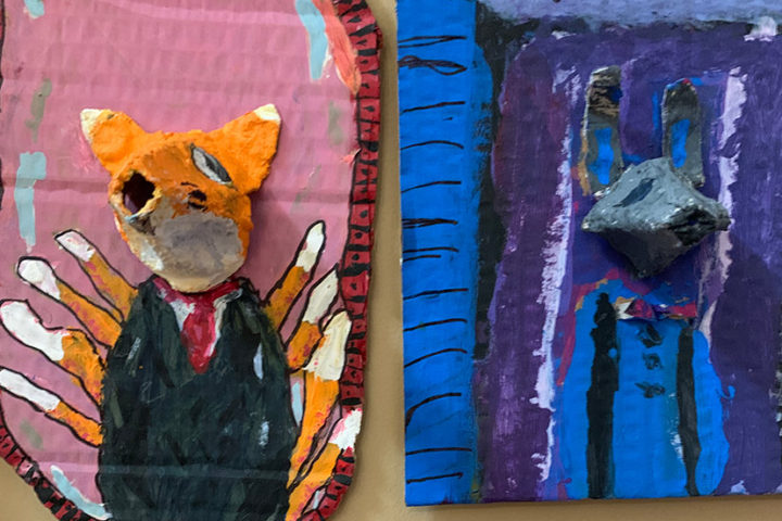 Charter School Students Reflect on COVID Era with Inaugural Art Show