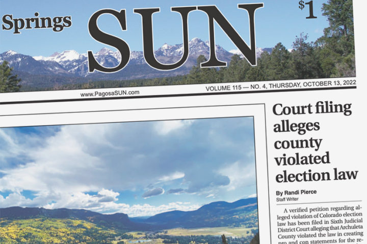 EDITORIAL:  The SUN... a Balanced Community Newspaper, After All