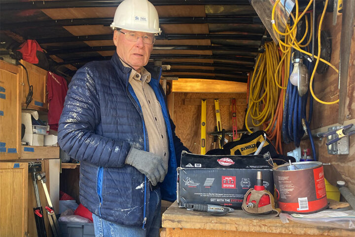 Wishing Bob Lee a Happy 45th Anniversary as a Habitat Volunteer