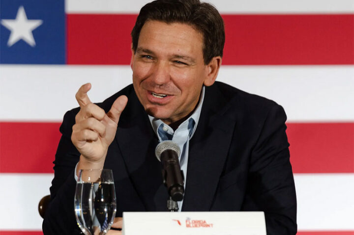 READY, FIRE, AIM:  Ron DeSantis, with Guns A-Blazing?