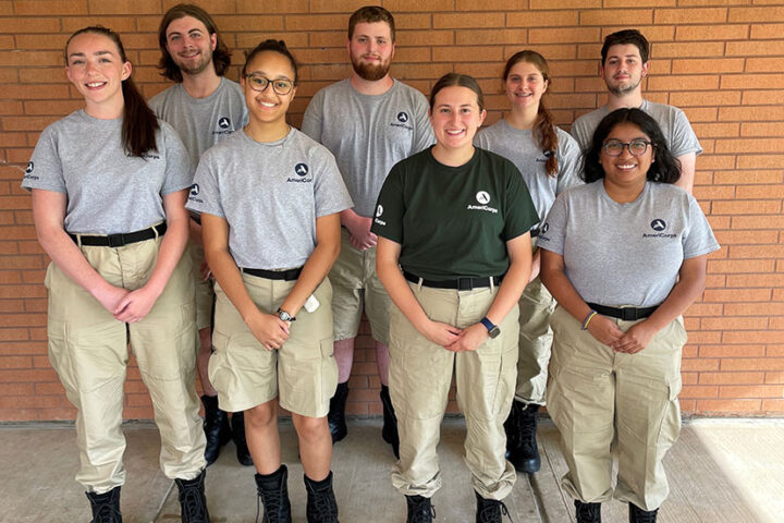 AmeriCorps volunteers.