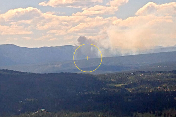 Chris Mountain Fire Now Burning 12 Miles West of Pagosa Springs