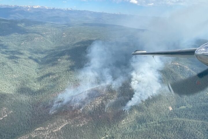 Chris Mountain Fire, Day Two