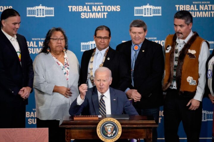 President Biden Signs Executive Order to Help Tribal Nations