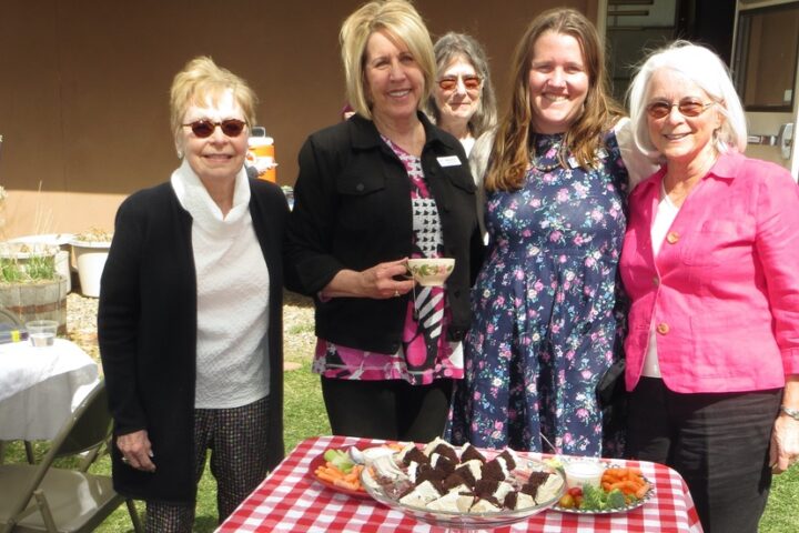 Garden Tea Party Celebrates Ruby Sisson Library Volunteers