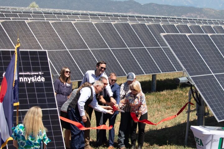 LPEA Ribbon Cutting at Sunnyside Community Solar Farm in Durango