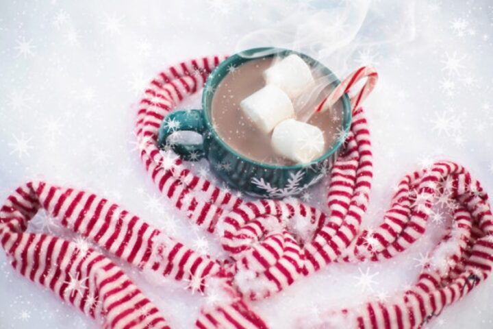 LIBRARY NEWS: Hot Chocolate Hullabaloo with Seasonal Crafts Today