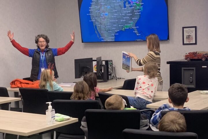 Pagosa Charter School Kindergarteners Visit New Radar System