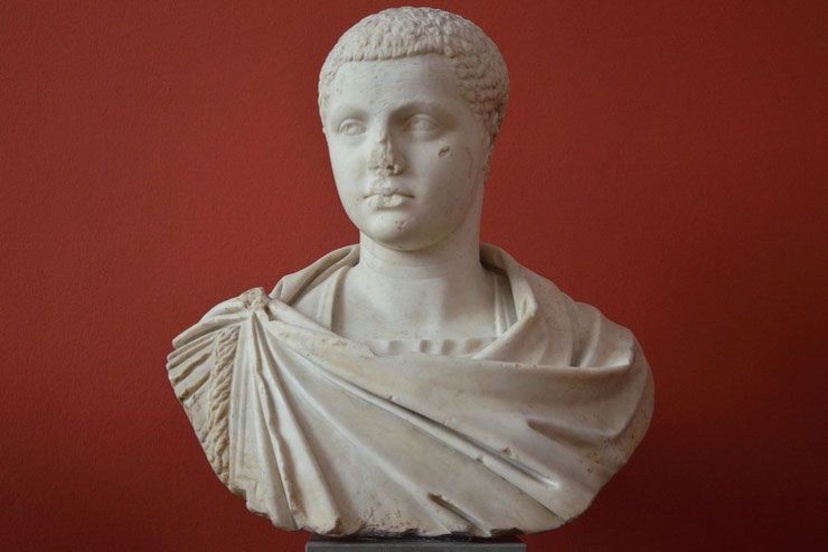 Bust of Roman Emperor (or maybe Empress) Elagabalus.