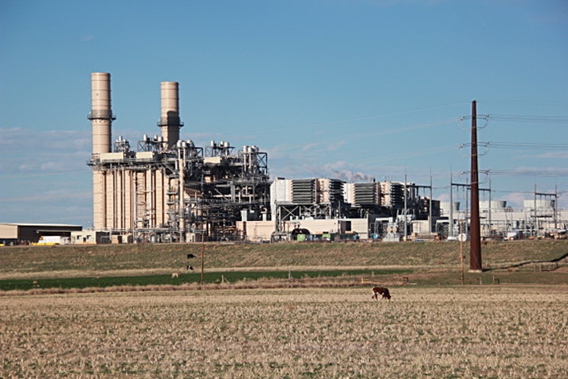 A Tri-State Generation and Transmission natural gas plant. (Allen Best/Big Pivots)