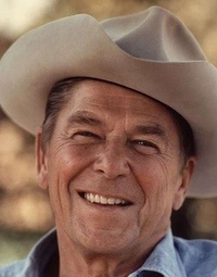 President Ronald Reagan.