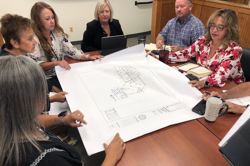 County commissioner meeting