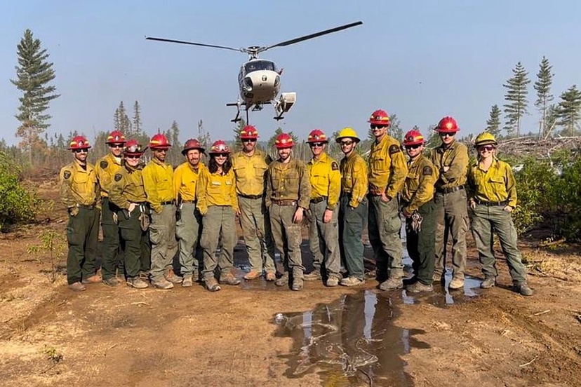 New York Forest Rangers return from battling wildfires in Canada. (NYS Department of Environmental Conservation)