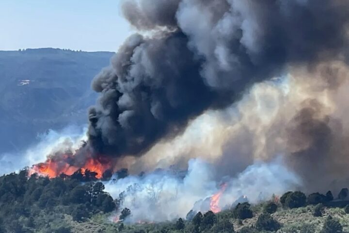 Five Wildfires Burning on Colorado's Western Slope
