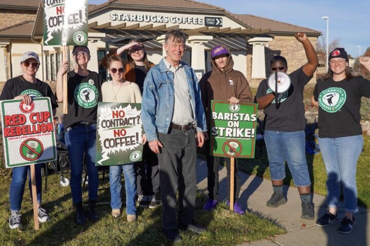 OPINION: Senator Hickenlooper Stands with Starbucks Workers in Lafayette