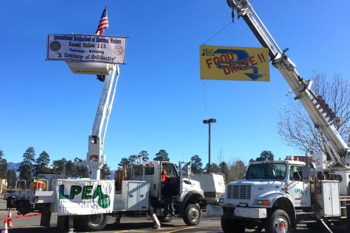 LPEA Announces 18th Annual 'Fill the Bucket' Food Drive This Saturday