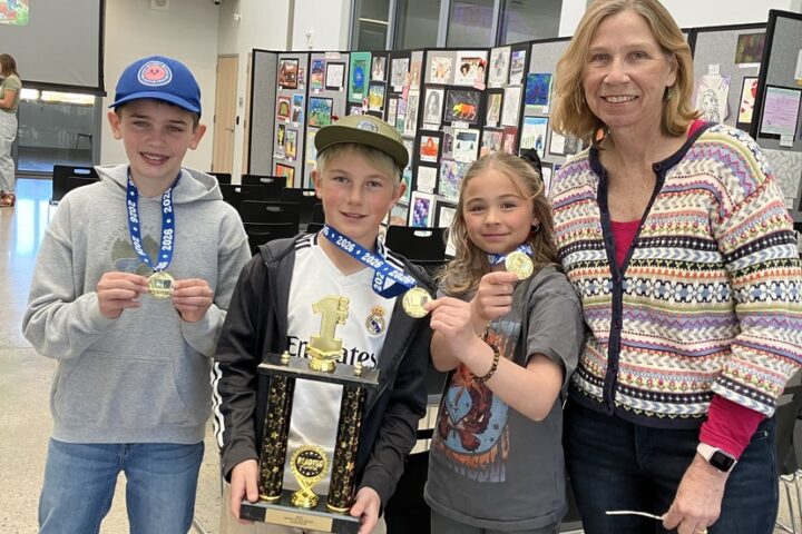 Pagosa Peak Open School Middle-schoolers Win the Trophy in Reading Competition