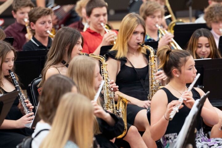Spring Band and Choir Concerts at Pagosa Springs High School, May 7 and 8