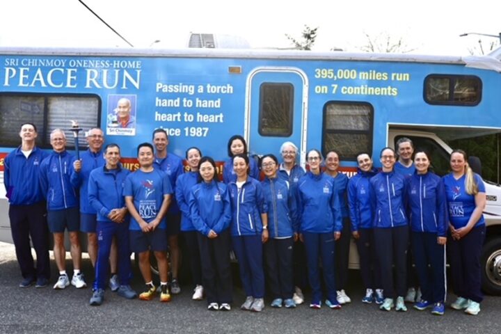 Sri Chinmoy Peace Run to Visit Pagosa Springs This Morning