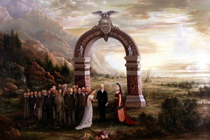 READY, FIRE, AIM: The Admission of Colorado, to the Union