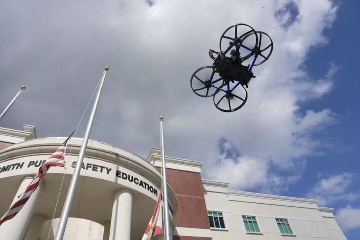 READY, FIRE, AIM: Drones in the School Hallways