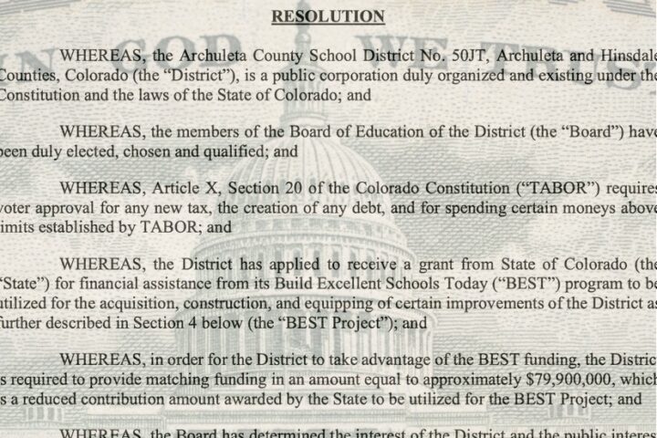 EDITORIAL: Thinking About the School Bond Measure, Part One